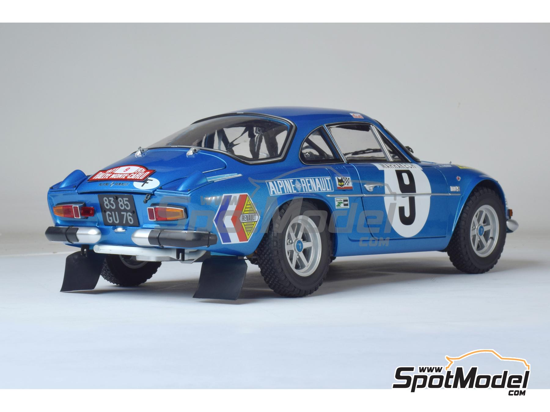 Ixo Collections IXC.ALP.FK: Car scale model kit 1/8 scale - Alpine